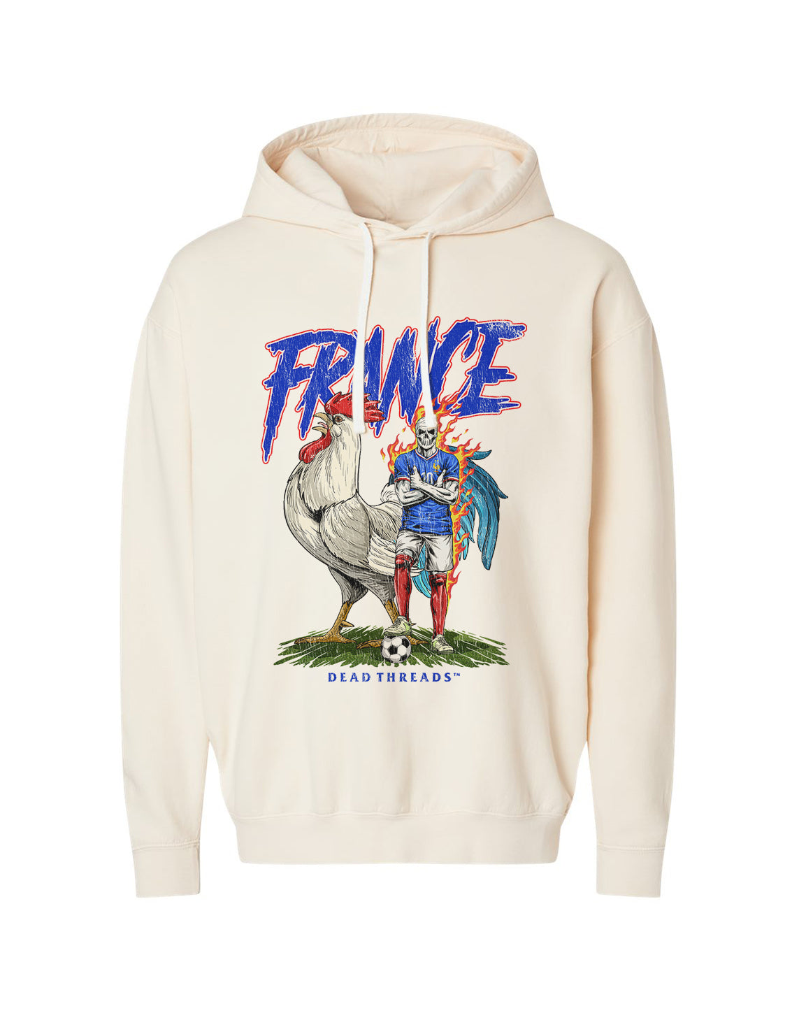FRANCE SOCCER - LIGHTWEIGHT HOODIE