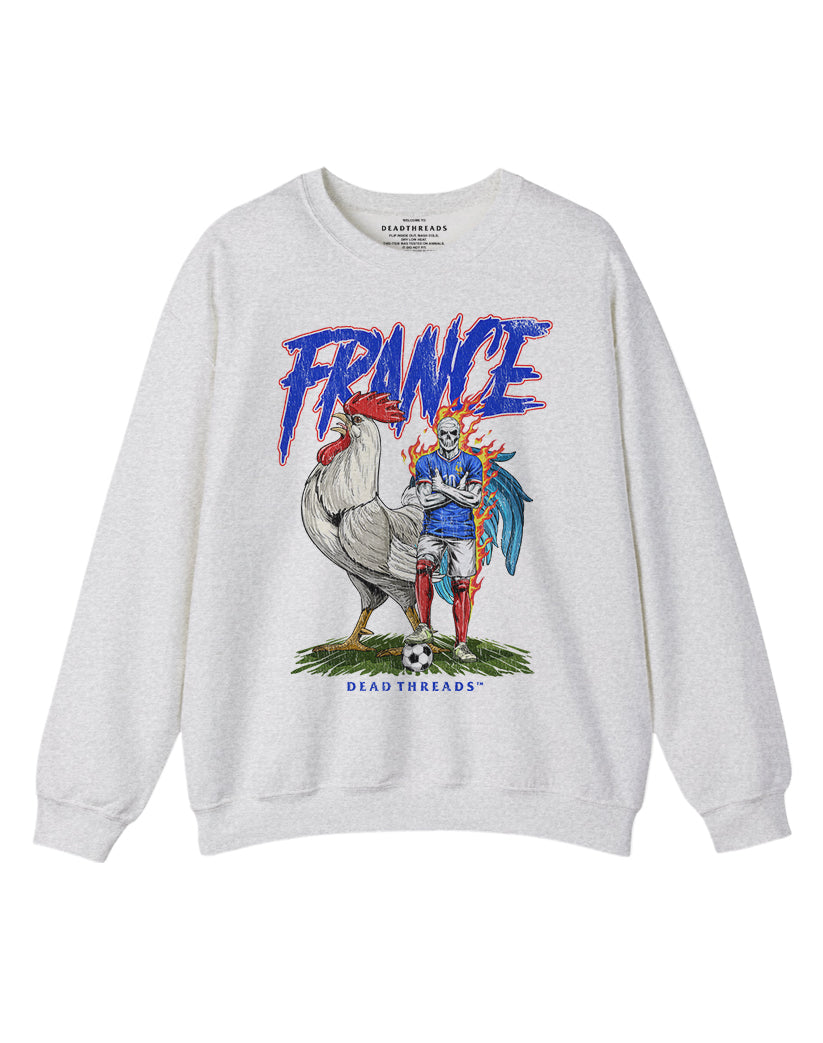 FRANCE SOCCER CREWNECK SWEATSHIRT