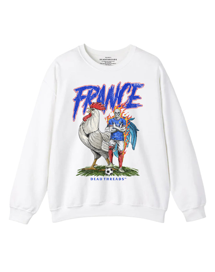 FRANCE SOCCER CREWNECK SWEATSHIRT