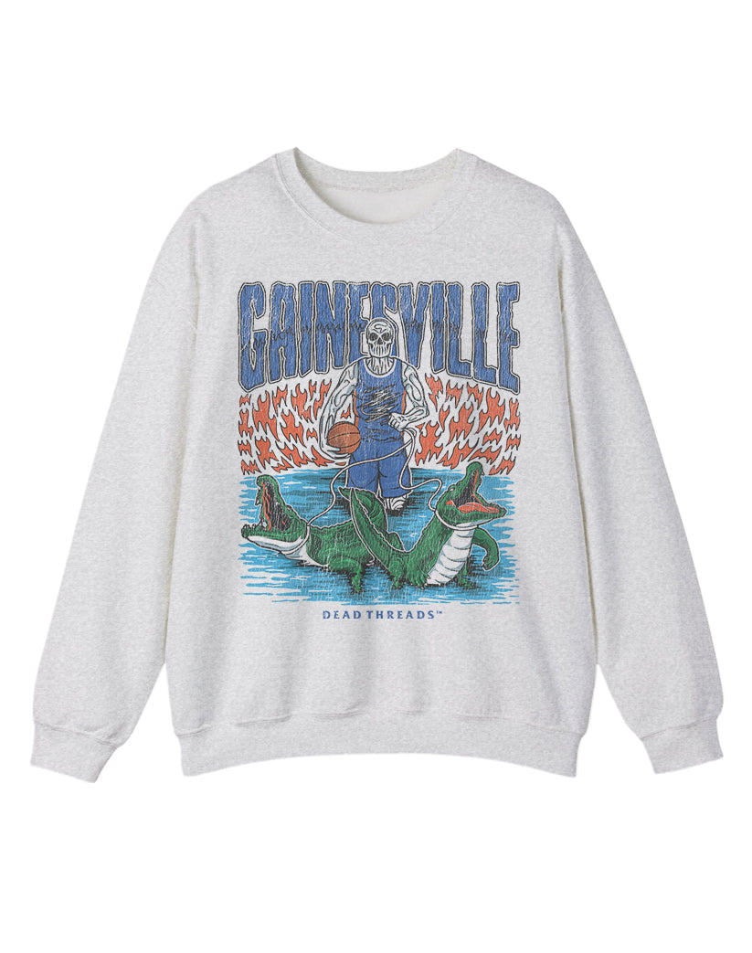 GAINESVILLE BASKETBALL CREWNECK SWEATSHIRT