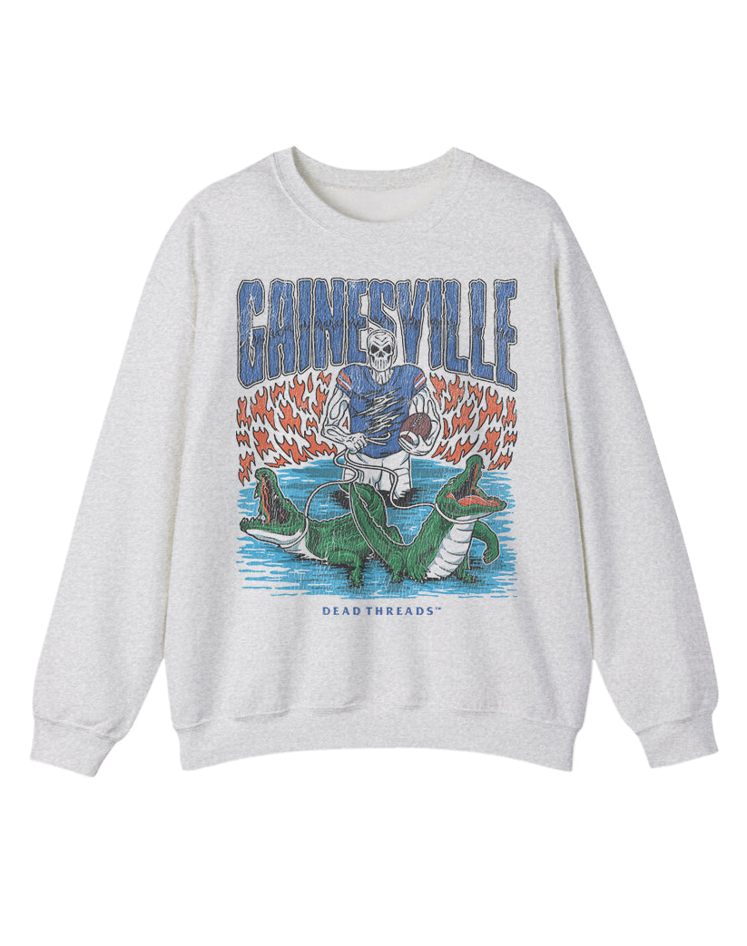 GAINESVILLE FOOTBALL CREWNECK SWEATSHIRT
