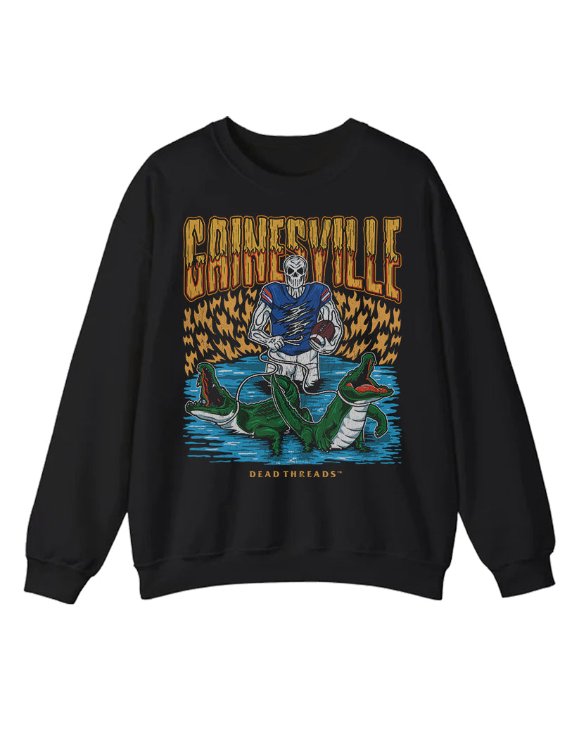 GAINESVILLE FOOTBALL CREWNECK SWEATSHIRT