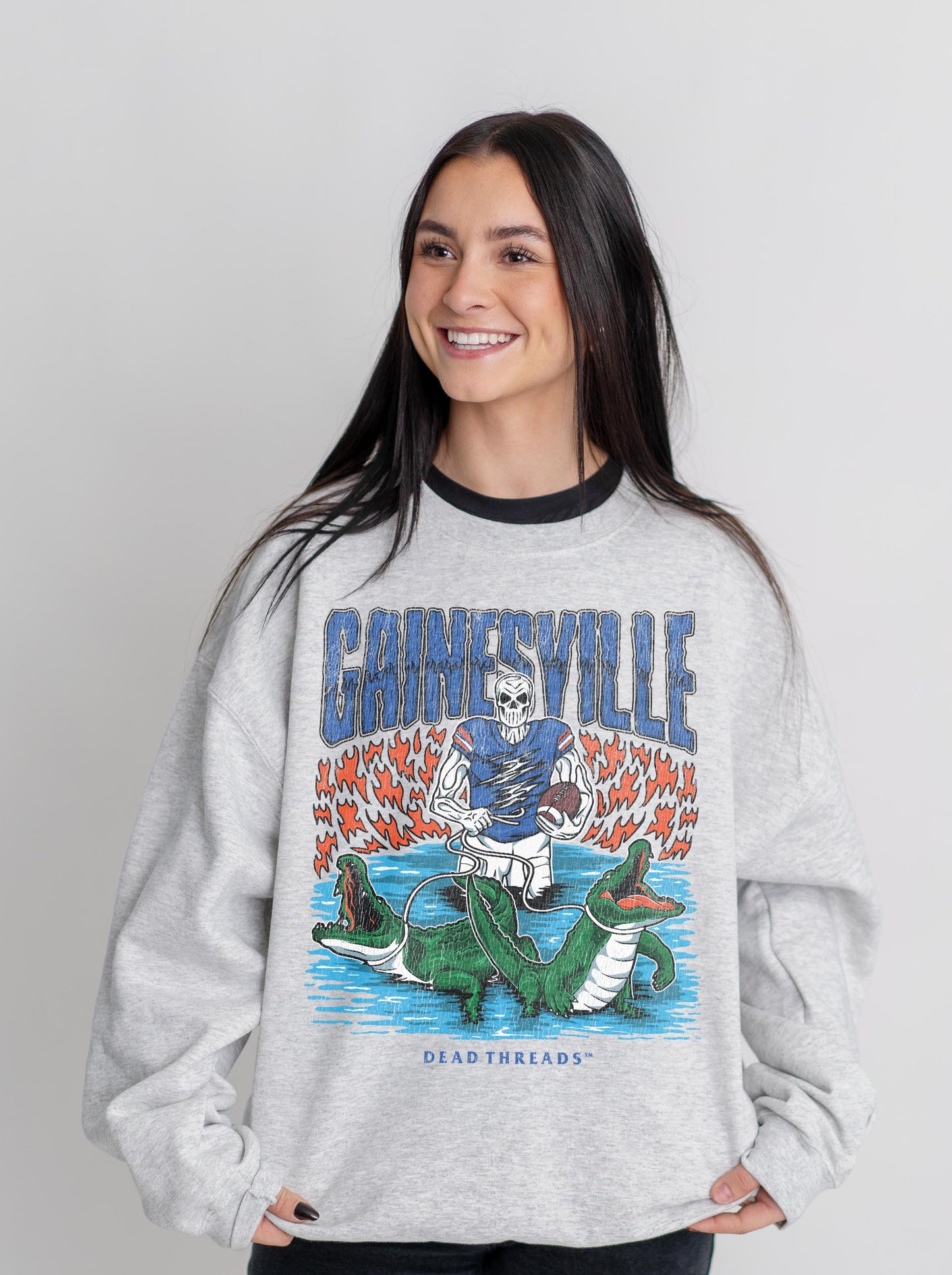 GAINESVILLE FOOTBALL CREWNECK SWEATSHIRT