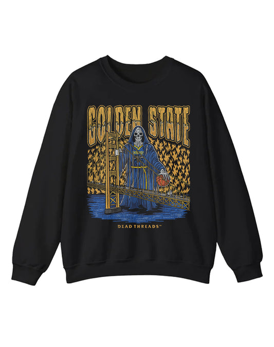 GOLDEN STATE BASKETBALL CREWNECK SWEATSHIRT