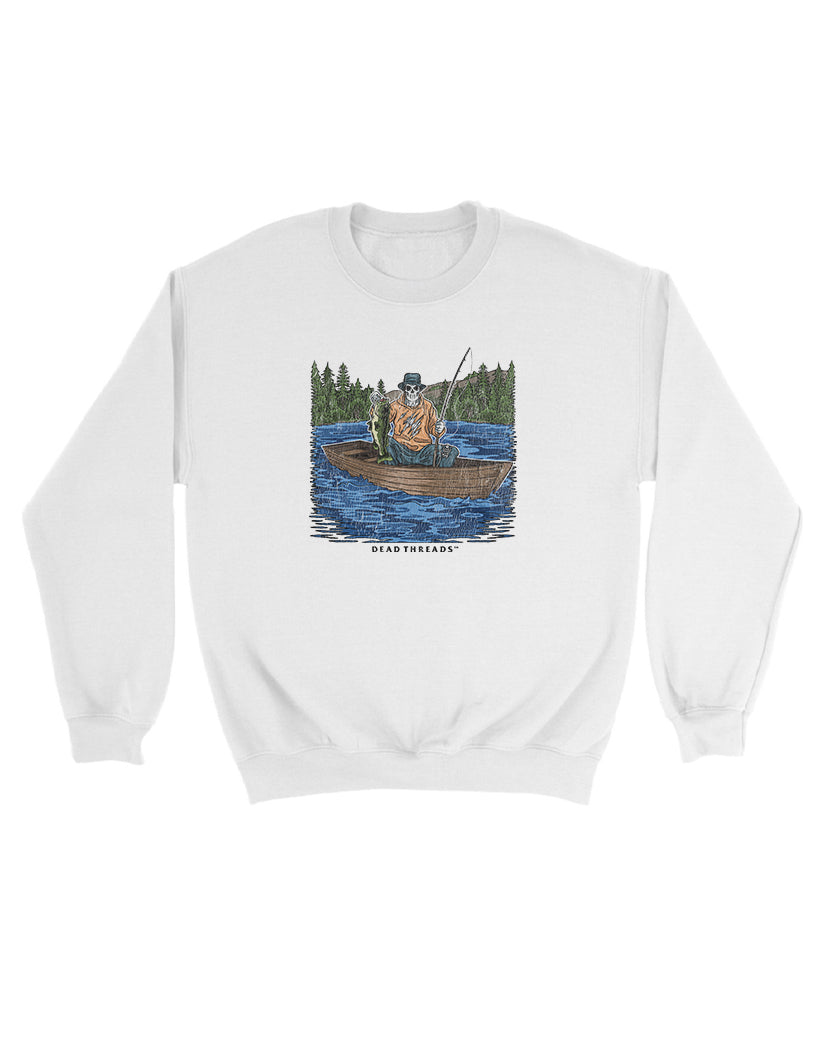 GONE FISHIN KIDS CREWNECK SWEATSHIRT