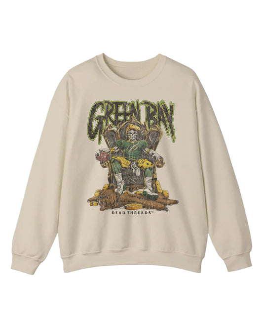 GREEN BAY FOOTBALL v2 CREWNECK SWEATSHIRT