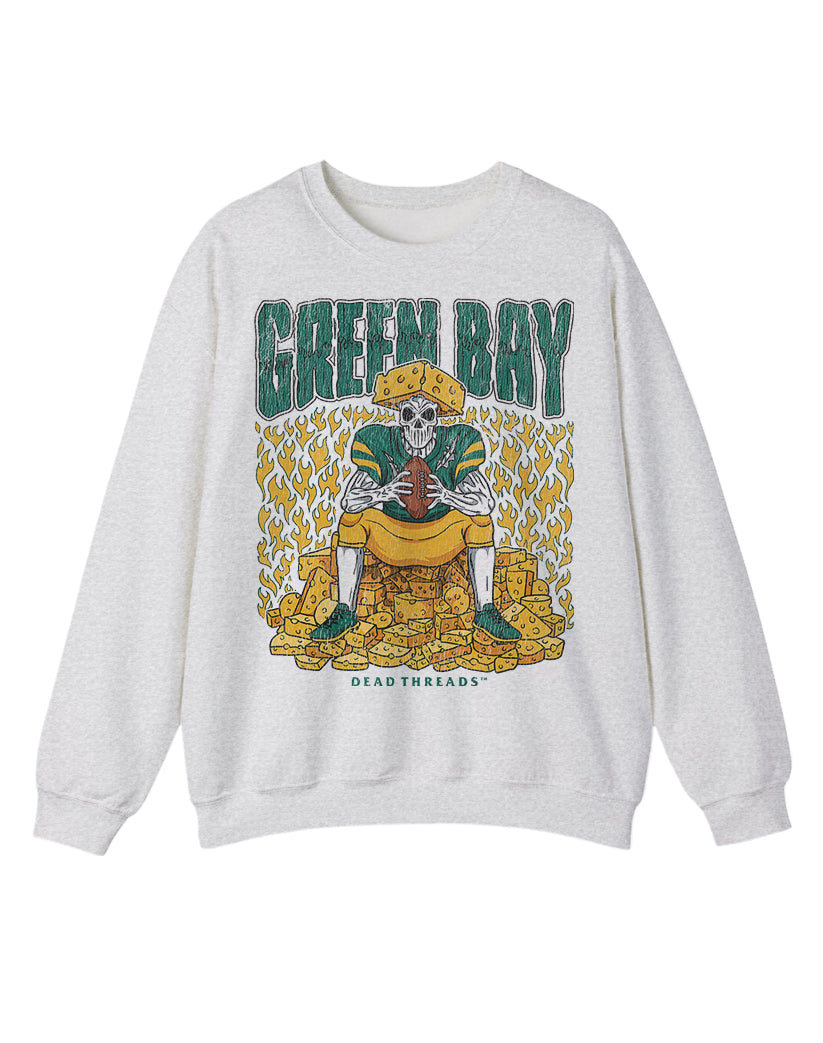 GREEN BAY FOOTBALL CREWNECK SWEATSHIRT