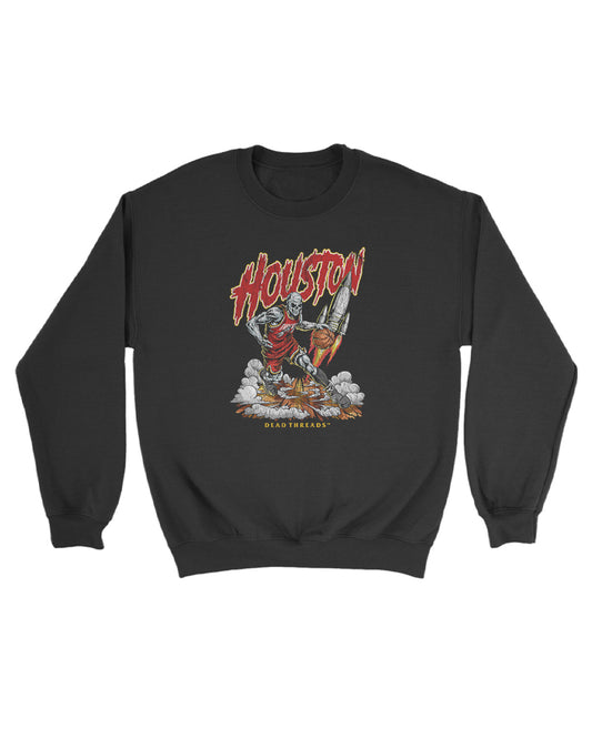 HOUSTON BASKETBALL KIDS CREWNECK SWEATSHIRT