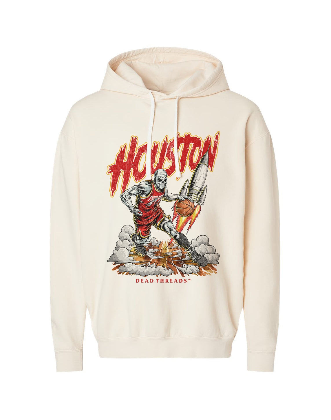 HOUSTON BASKETBALL - LIGHTWEIGHT HOODIE