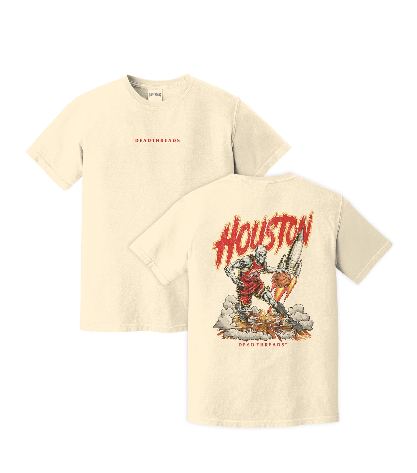 HOUSTON BASKETBALL - “DT ESSENTIAL" PREMIUM T-SHIRT