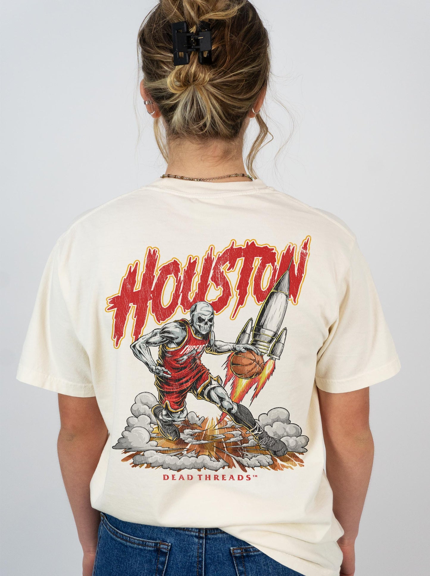 HOUSTON BASKETBALL - “DT ESSENTIAL" PREMIUM T-SHIRT