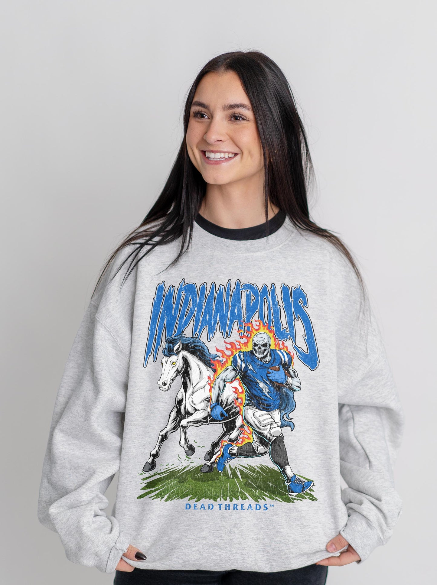 INDIANAPOLIS FOOTBALL v2 CREWNECK SWEATSHIRT