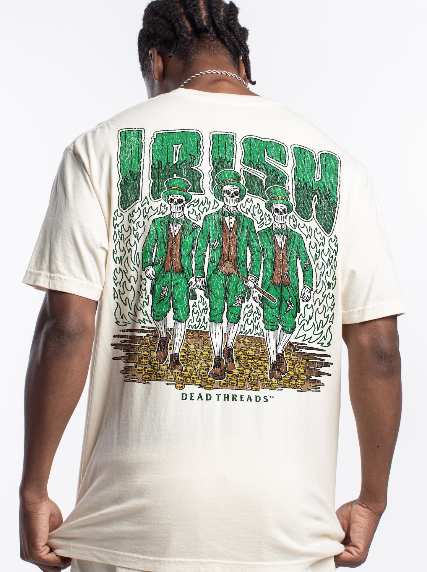 IRISH - “3 SKULL” PREMIUM T-SHIRT