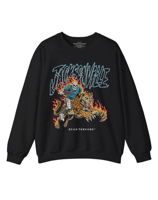 JACKSONVILLE FOOTBALL v2 CREWNECK SWEATSHIRT