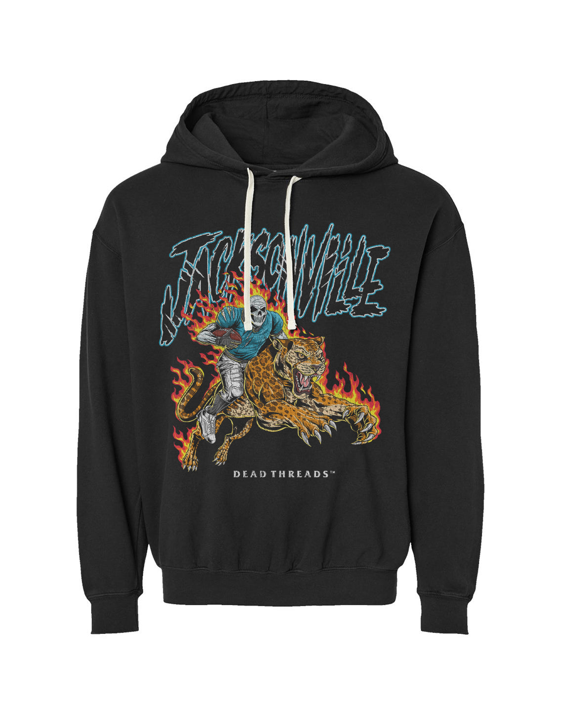 JACKSONVILLE FOOTBALL v2 - LIGHTWEIGHT HOODIE