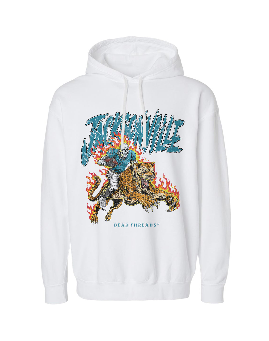 JACKSONVILLE FOOTBALL v2 - LIGHTWEIGHT HOODIE