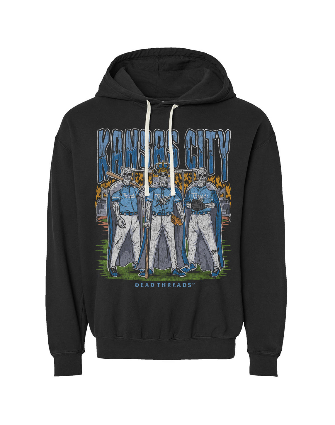 KANSAS CITY BASEBALL - LIGHTWEIGHT HOODIE