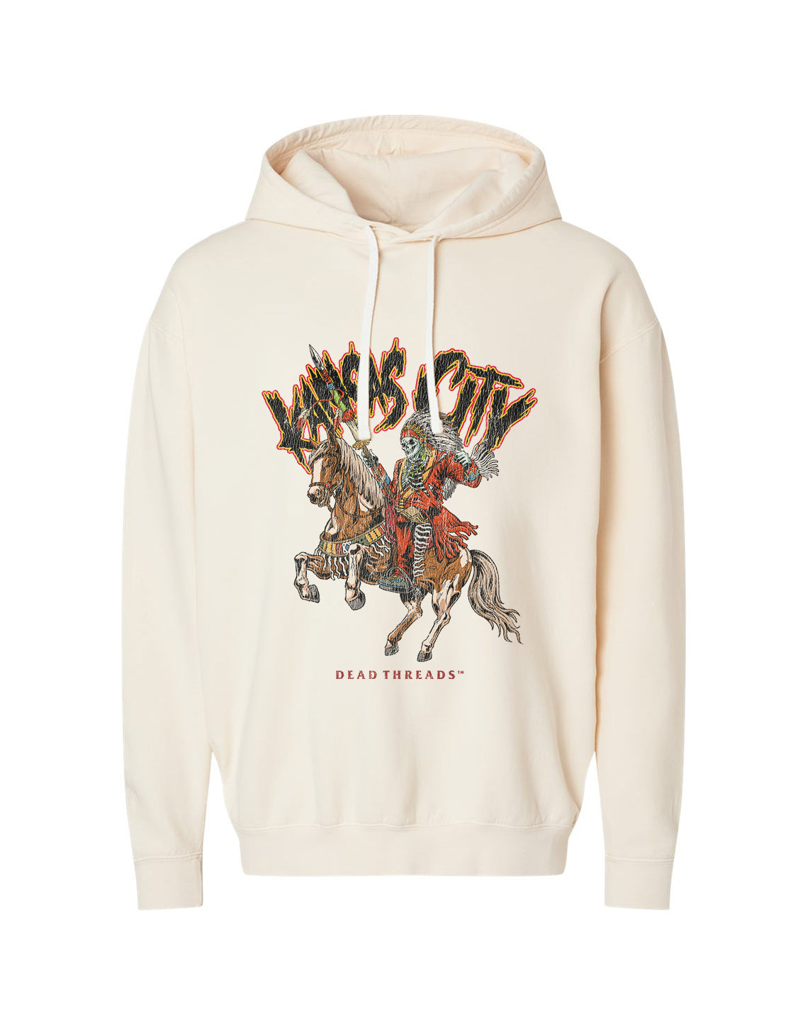 KANSAS CITY FOOTBALL v2 - LIGHTWEIGHT HOODIE