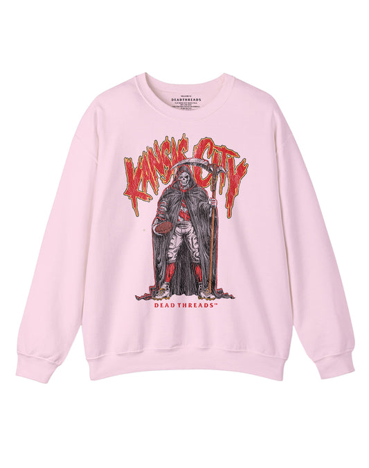KANSAS CITY REAPER CREWNECK SWEATSHIRT - PINK