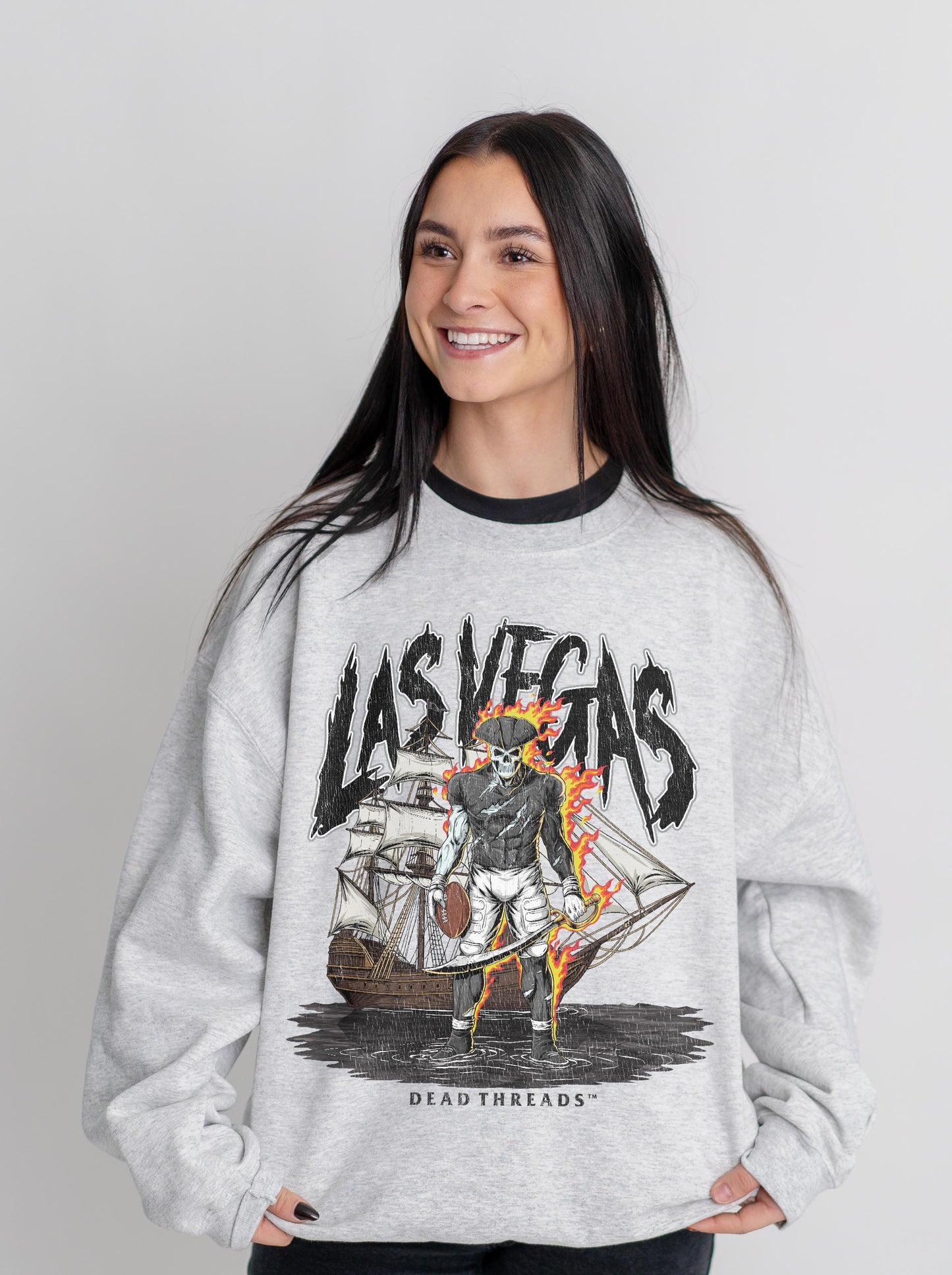 LAS VEGAS FOOTBALL v2 CREWNECK SWEATSHIRT