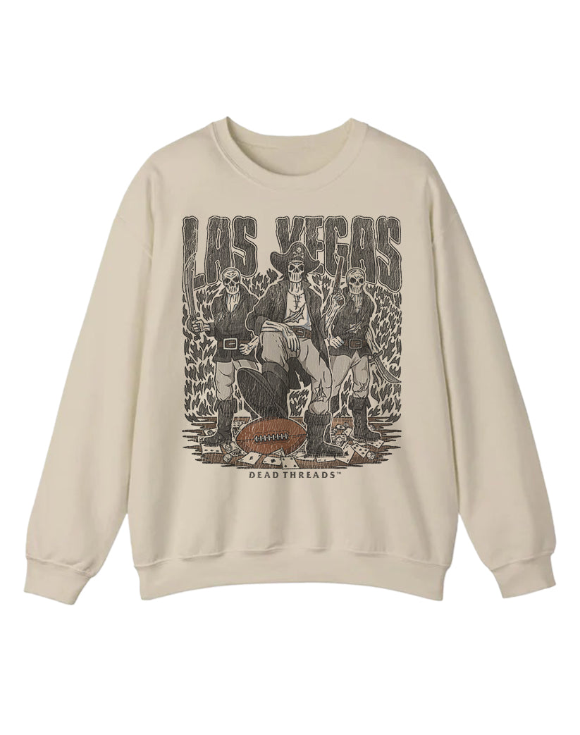 LAS VEGAS FOOTBALL CREWNECK SWEATSHIRT