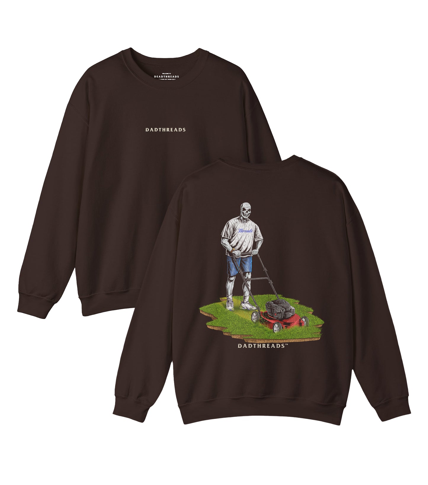 LAWN OF THE DEAD v2 - “DT ESSENTIAL" CREWNECK SWEATSHIRT