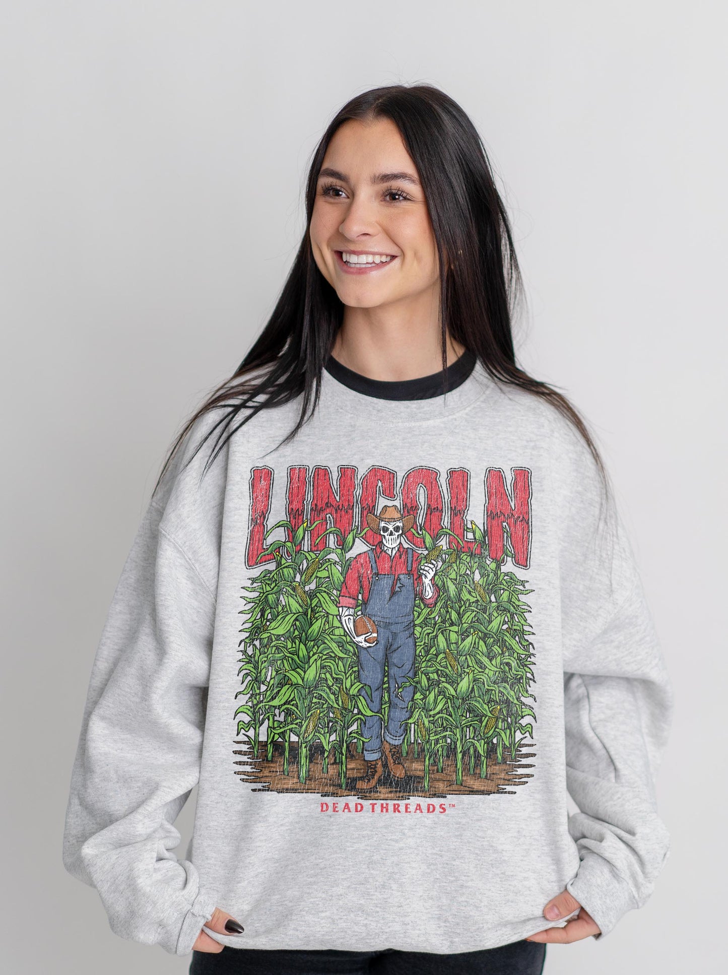 LINCOLN FOOTBALL CREWNECK SWEATSHIRT