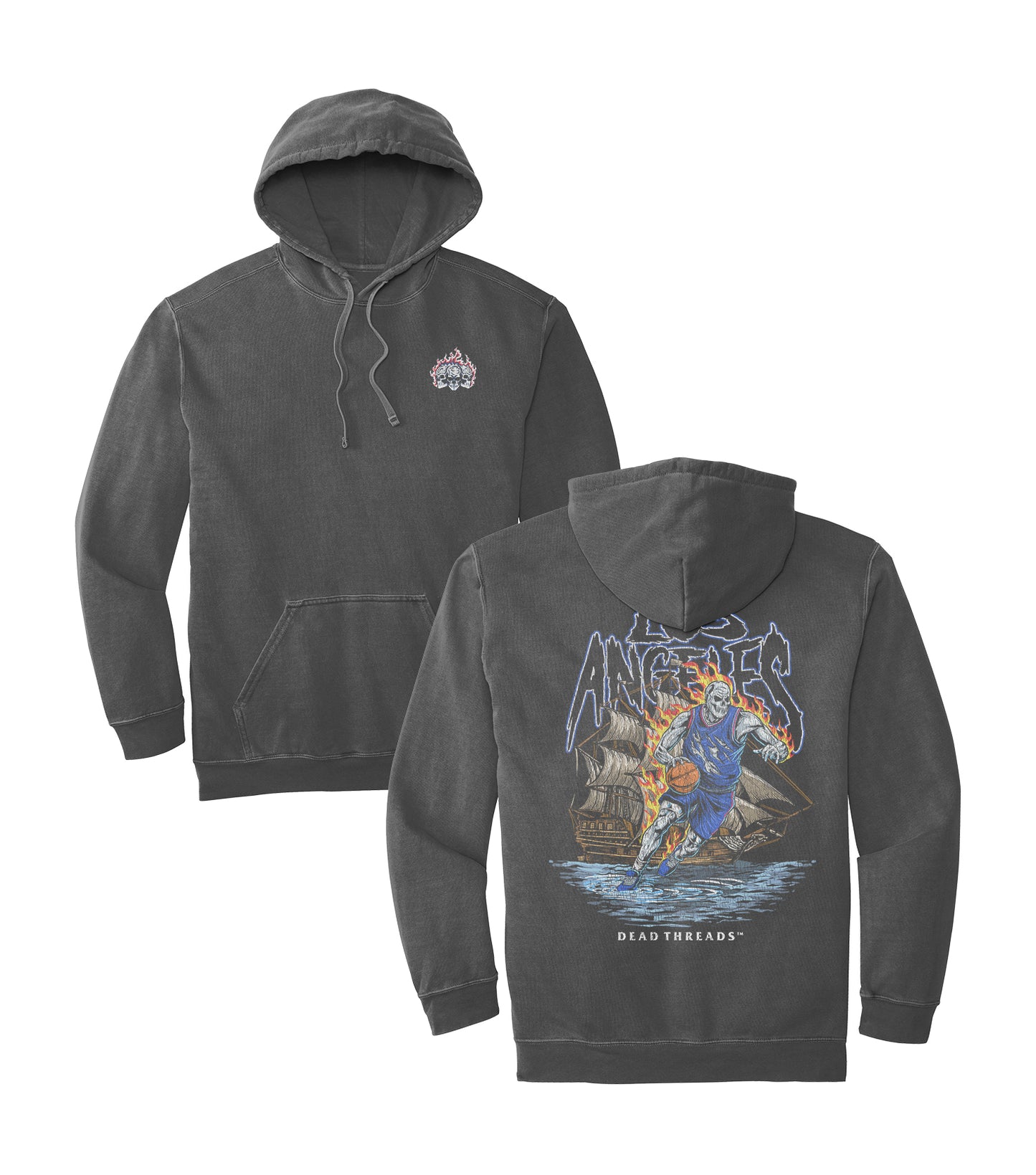 LOS ANGELES BASKETBALL v2 - HOODIE