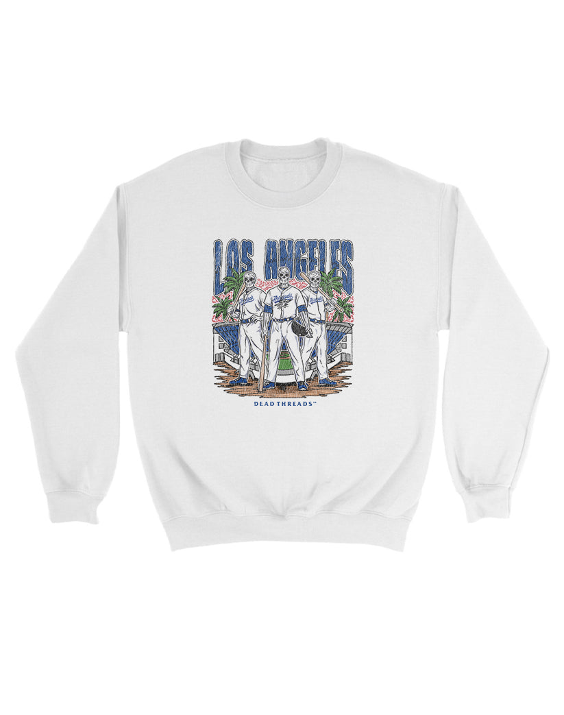 LOS ANGELES "BLUE" BASEBALL KIDS CREWNECK SWEATSHIRT