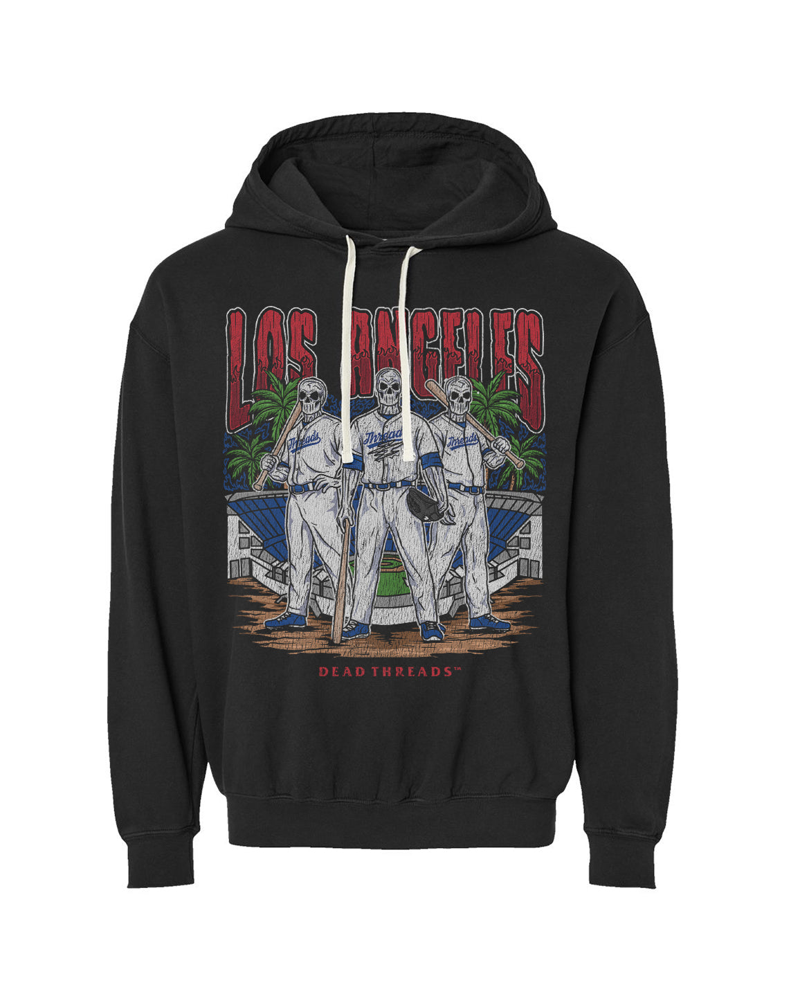 LOS ANGELES "BLUE" BASEBALL - LIGHTWEIGHT HOODIE