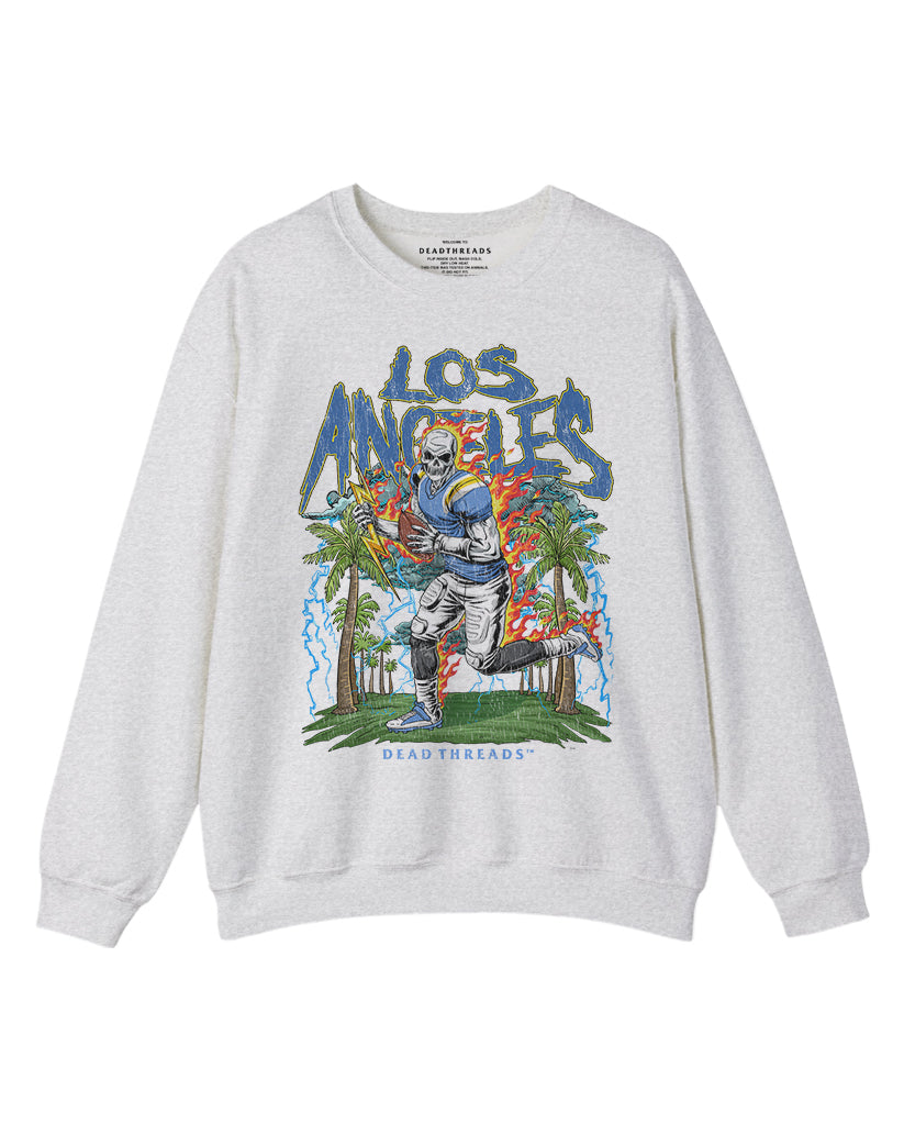 LOS ANGELES FOOTBALL CREWNECK SWEATSHIRT