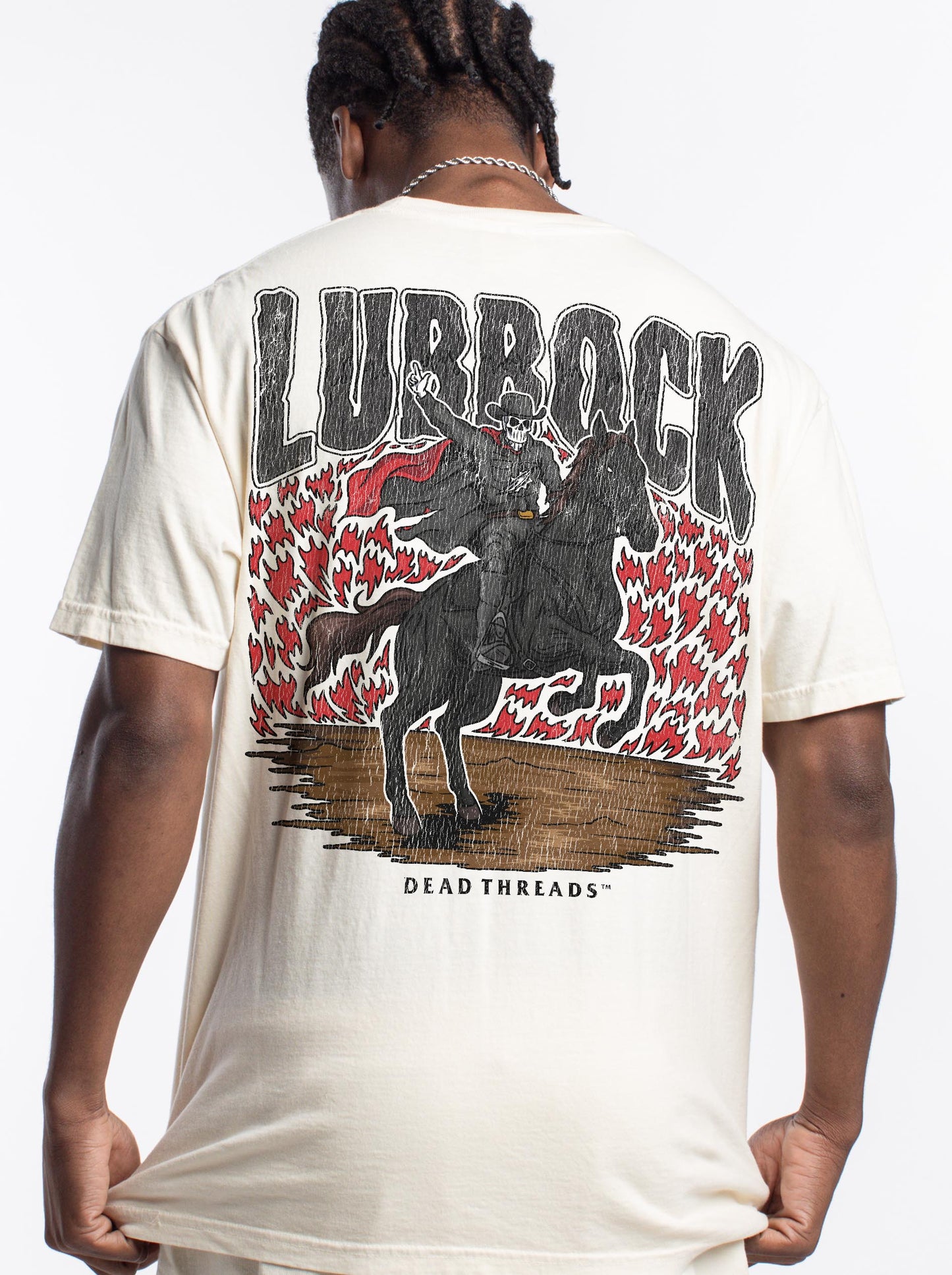 LUBBOCK - “3 SKULL” PREMIUM T-SHIRT