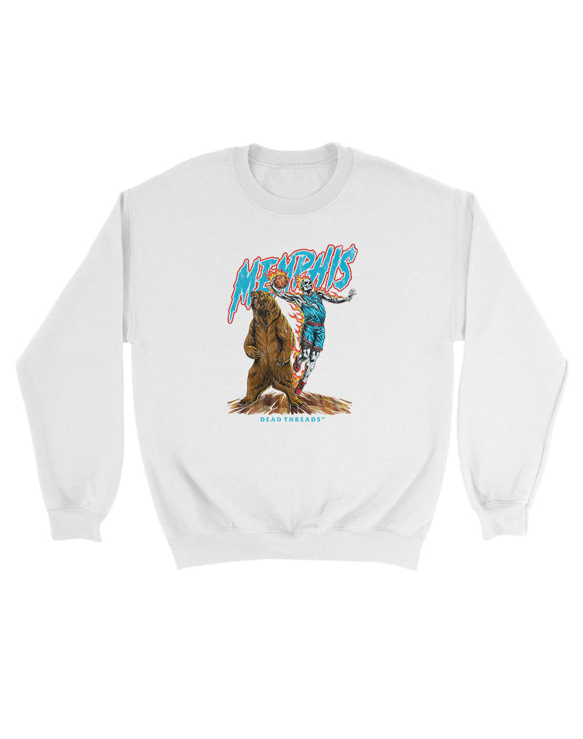 MEMPHIS BASKETBALL KIDS CREWNECK SWEATSHIRT