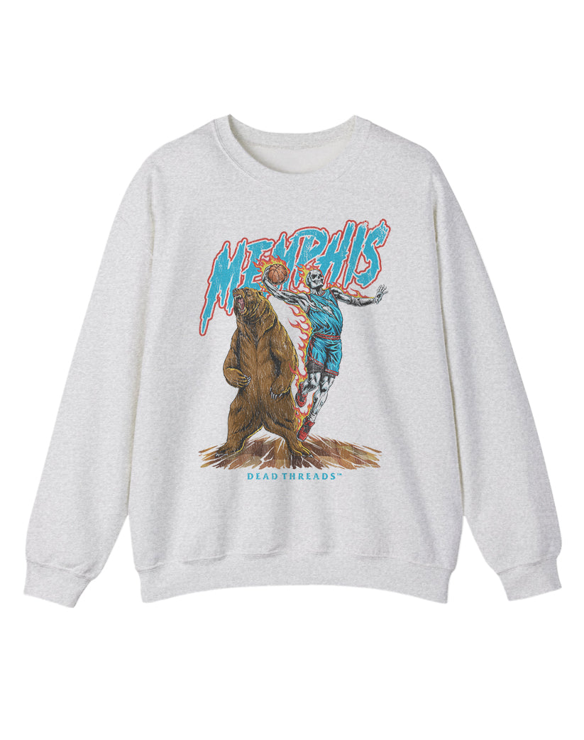 MEMPHIS BASKETBALL CREWNECK SWEATSHIRT