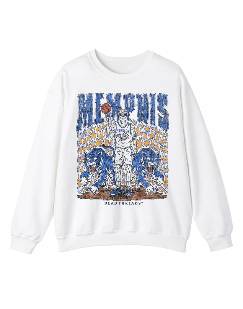 MEMPHIS BASKETBALL CREWNECK SWEATSHIRT