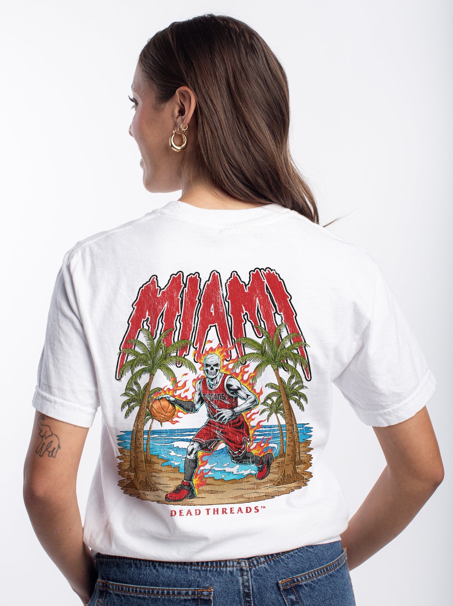 MIAMI BASKETBALL - “DT ESSENTIAL" PREMIUM T-SHIRT