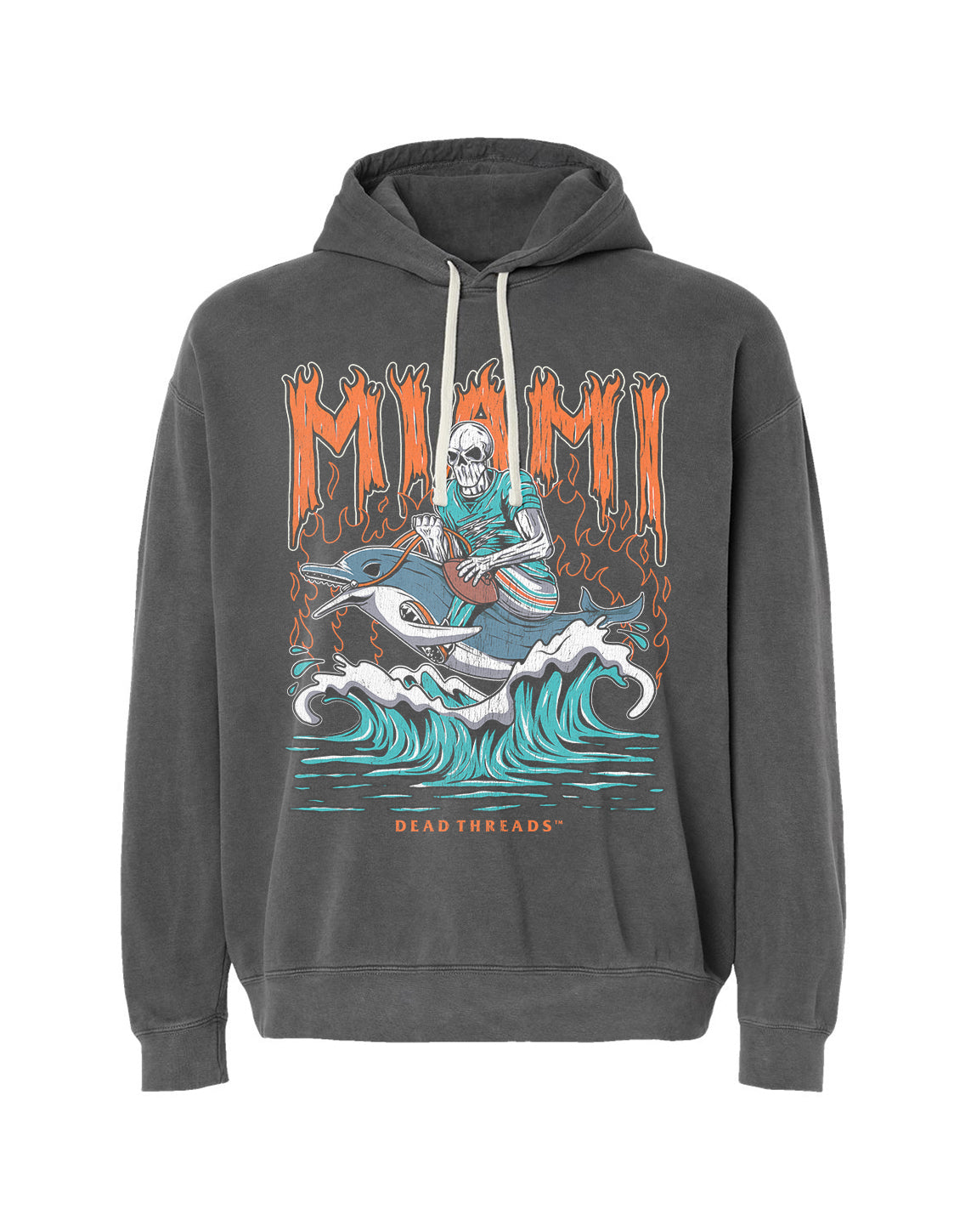 MIAMI FOOTBALL - LIGHTWEIGHT HOODIE
