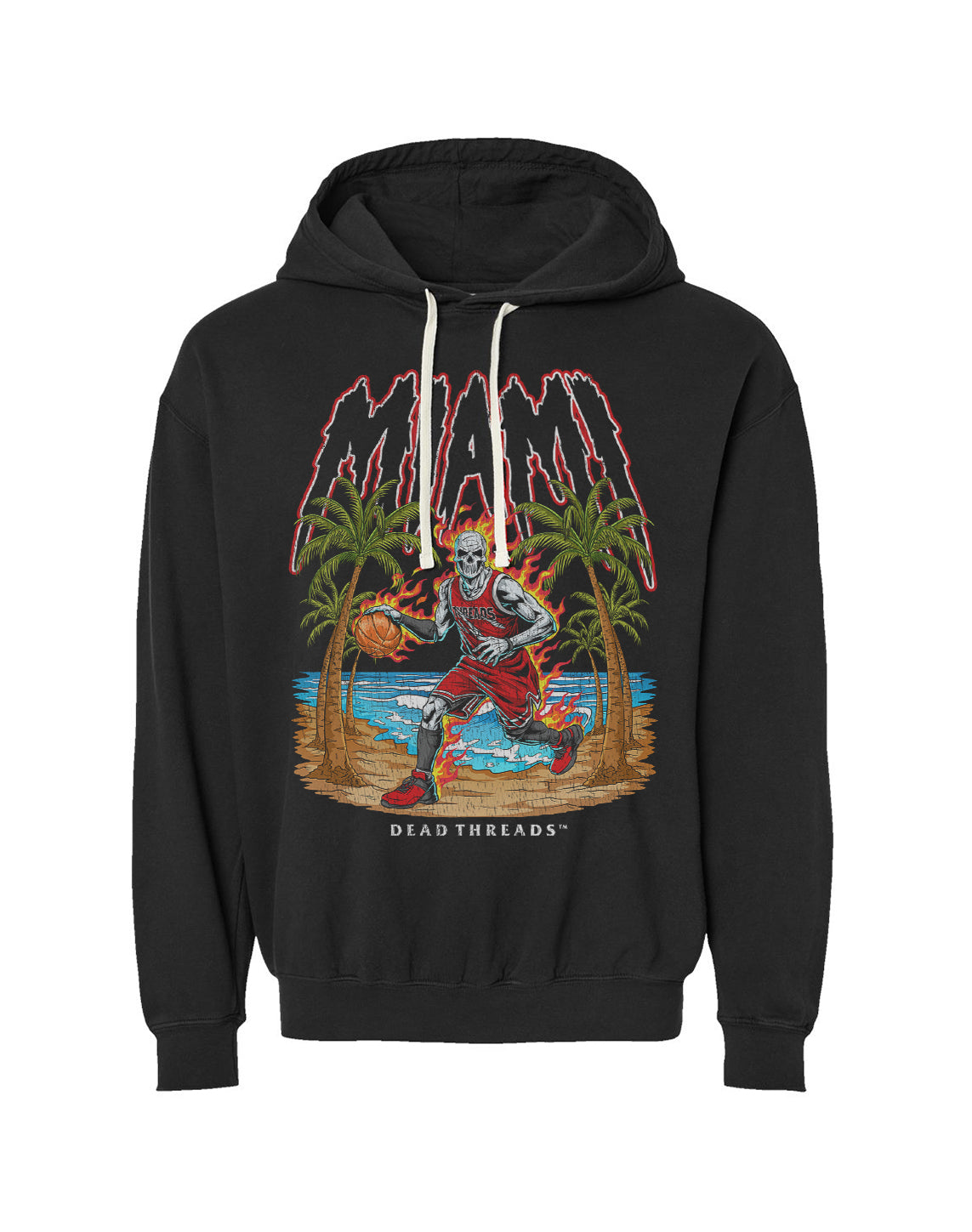 MIAMI BASKETBALL - LIGHTWEIGHT HOODIE