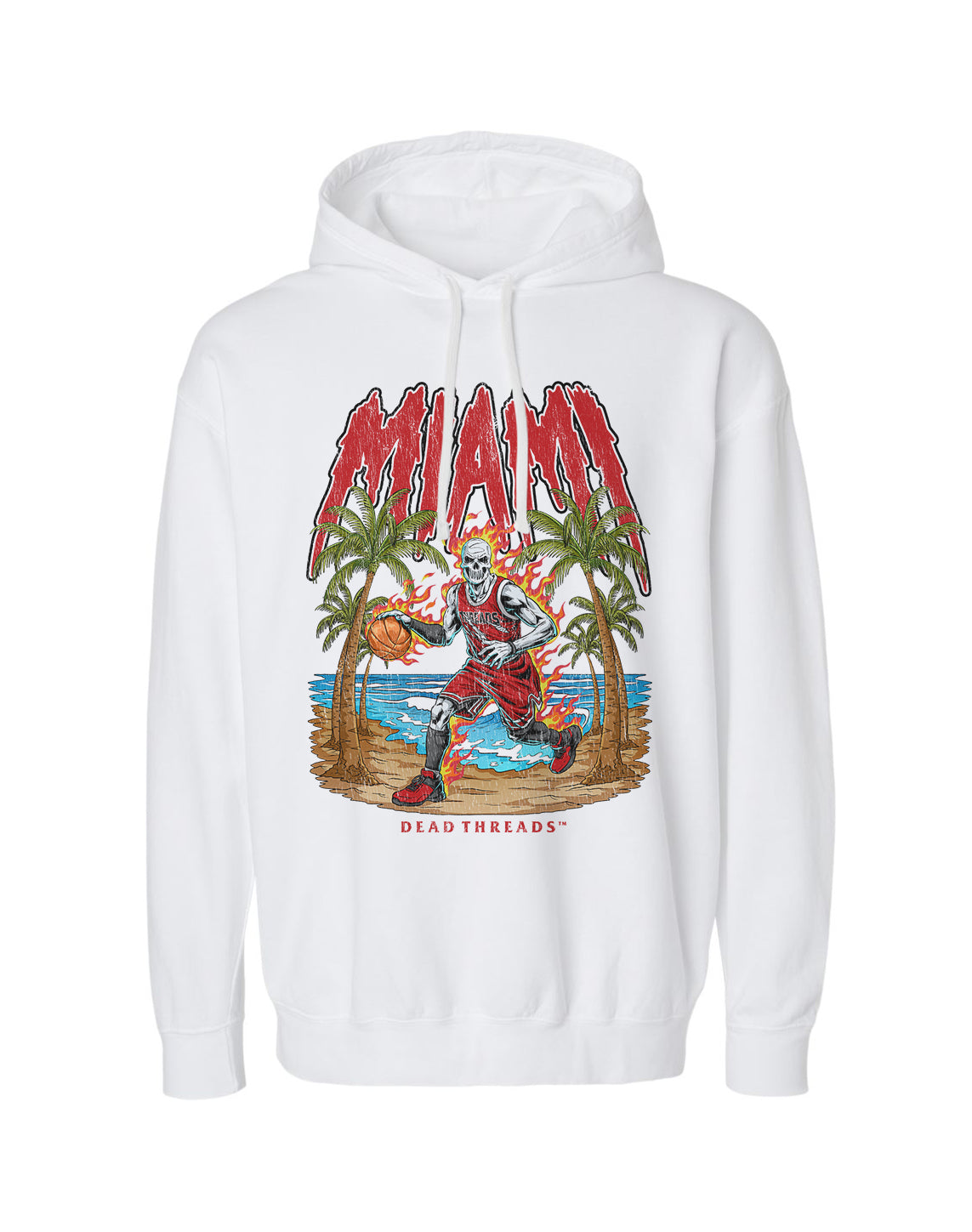 MIAMI BASKETBALL - LIGHTWEIGHT HOODIE
