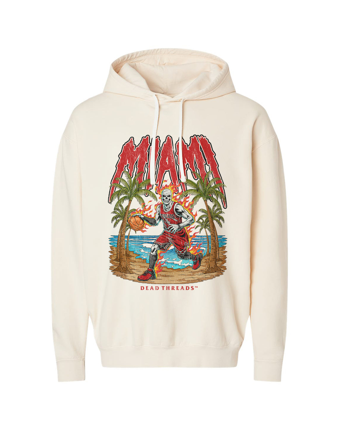 MIAMI BASKETBALL - LIGHTWEIGHT HOODIE