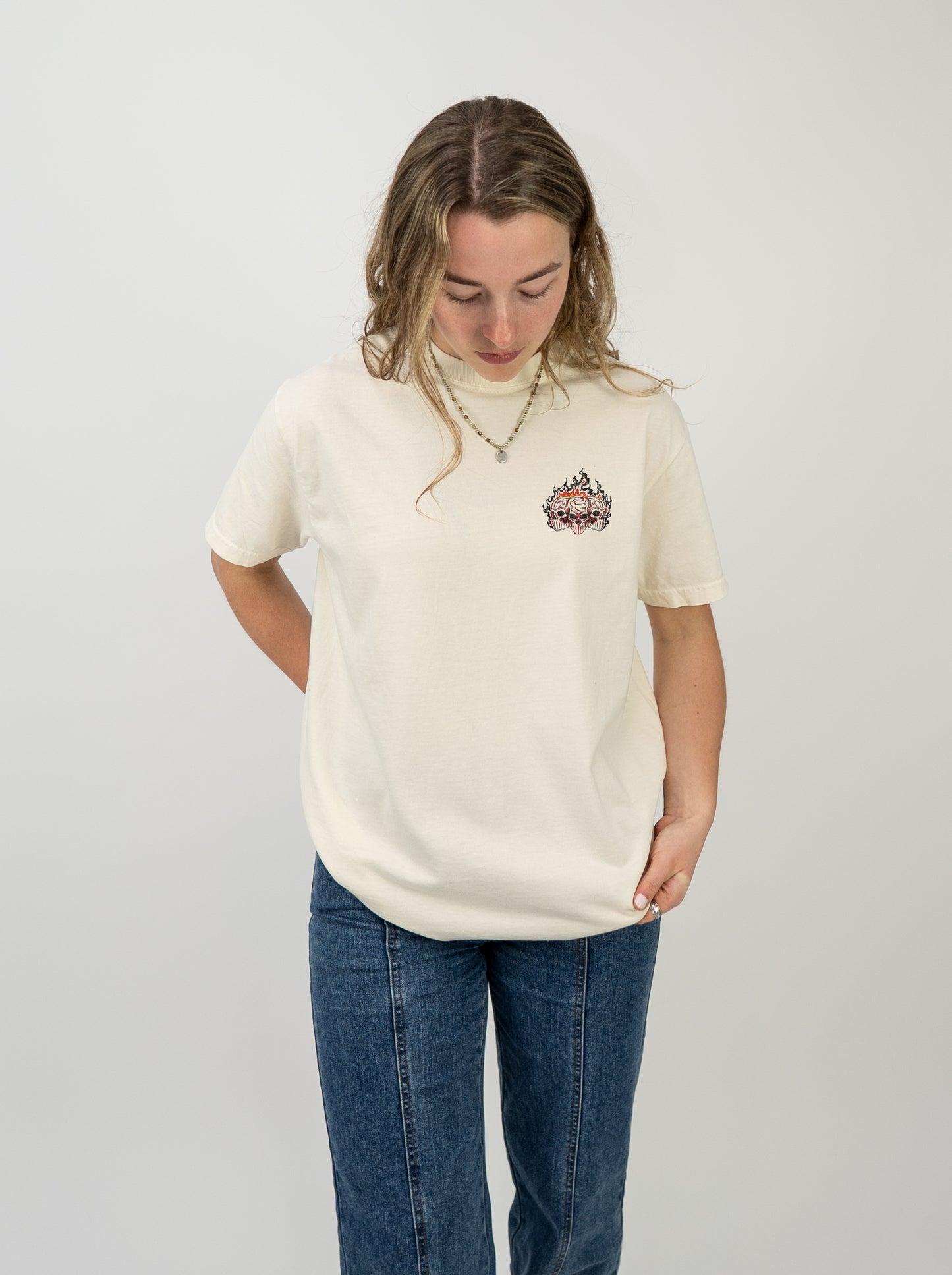 MIAMI BASKETBALL - “3 SKULL” PREMIUM T-SHIRT