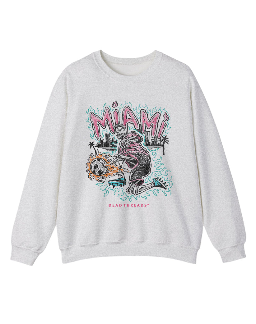 MIAMI FUTBOL CREWNECK SWEATSHIRT
