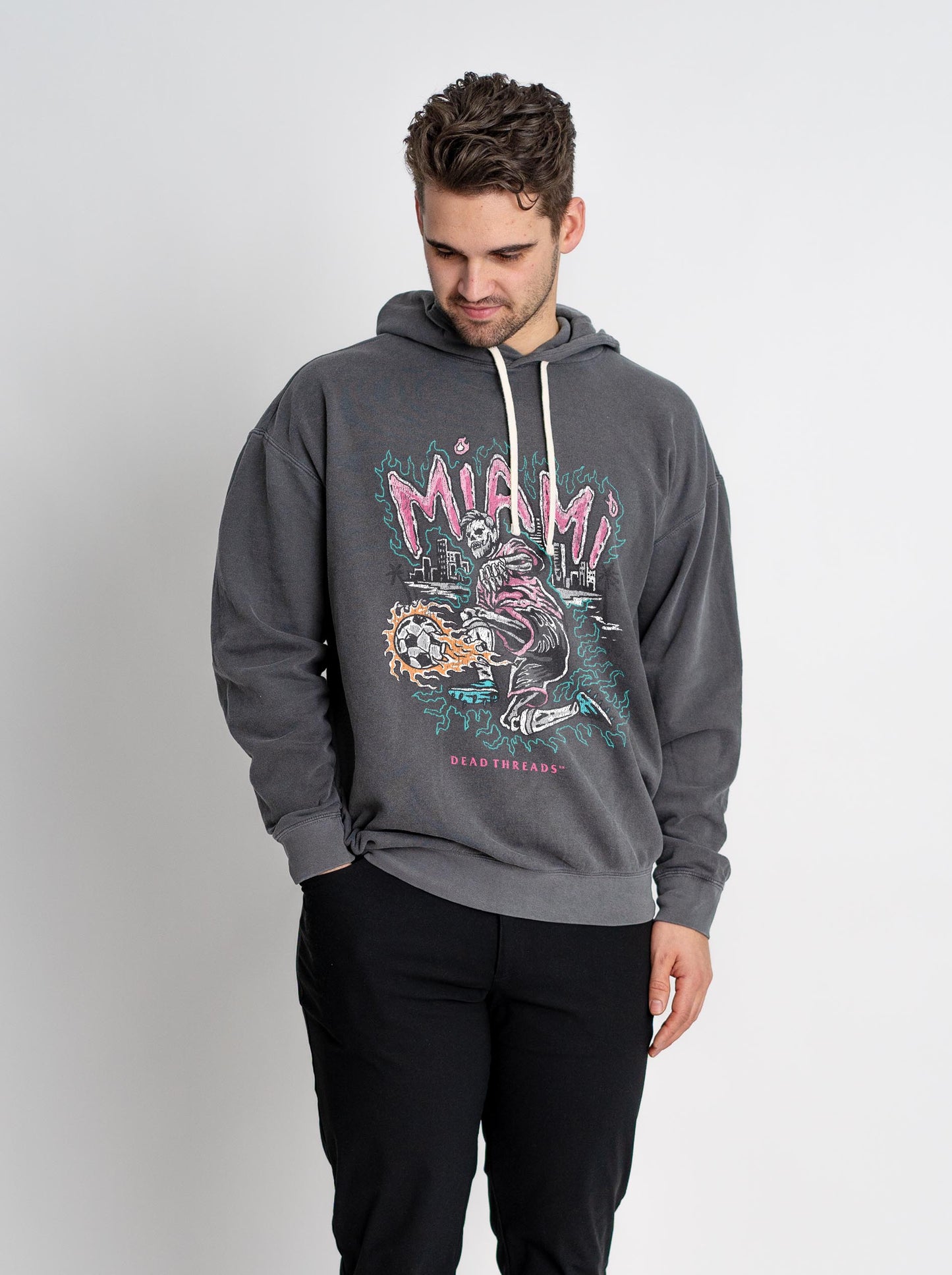 MIAMI FUTBOL - LIGHTWEIGHT HOODIE