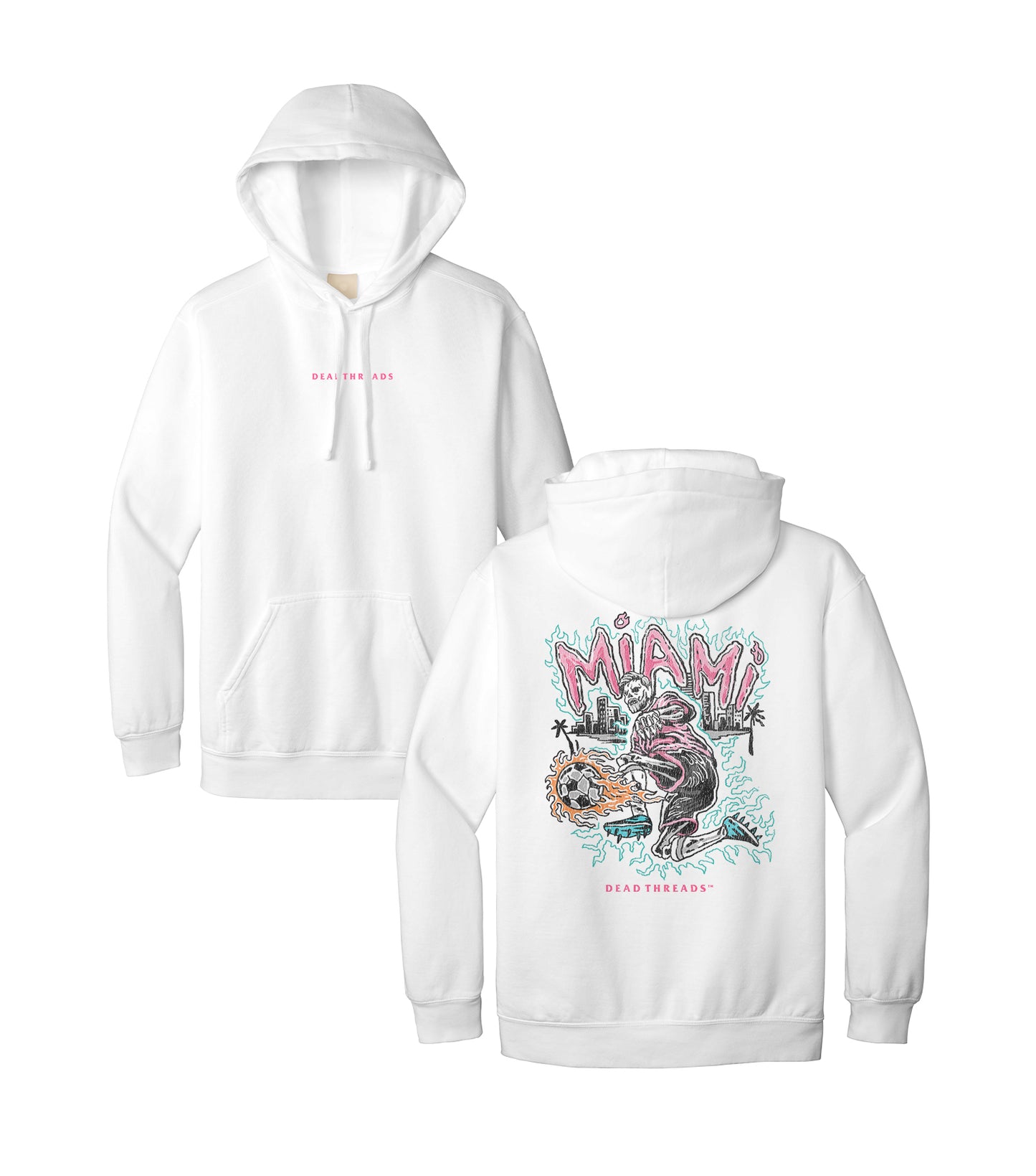 MIAMI FUTBOL - “DT ESSENTIAL" HOODIE
