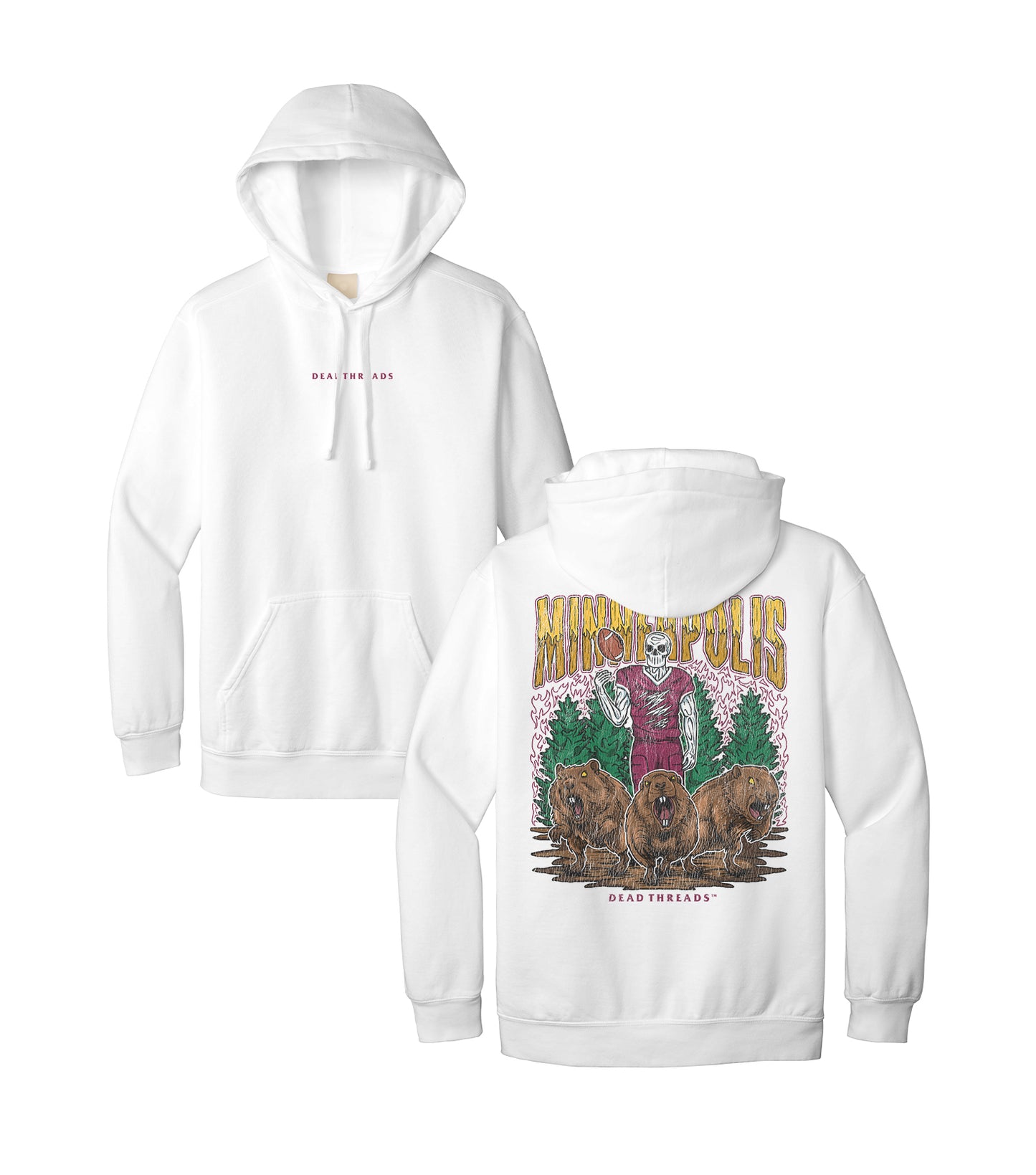 MINNEAPOLIS FOOTBALL - “DT ESSENTIAL" HOODIE