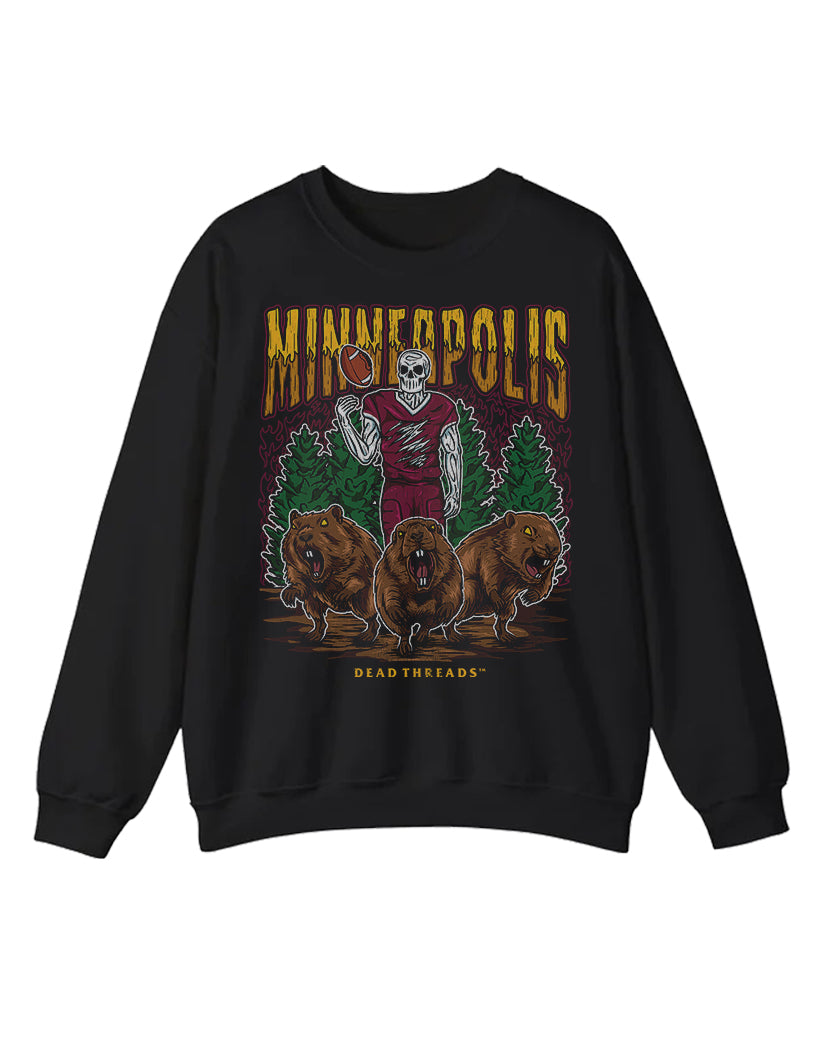 MINNEAPOLIS FOOTBALL CREWNECK SWEATSHIRT