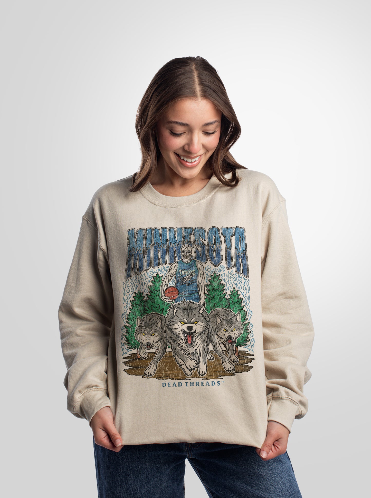 MINNESOTA BASKETBALL CREWNECK SWEATSHIRT