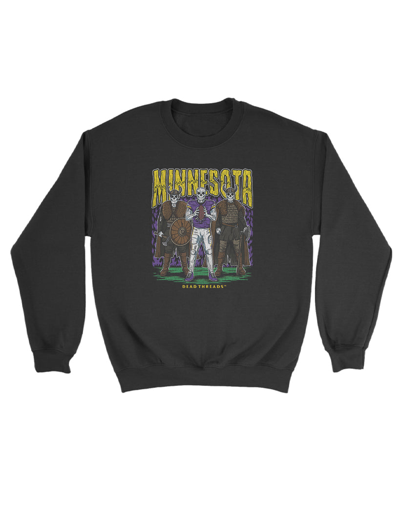MINNESOTA FOOTBALL v3 KIDS CREWNECK SWEATSHIRT