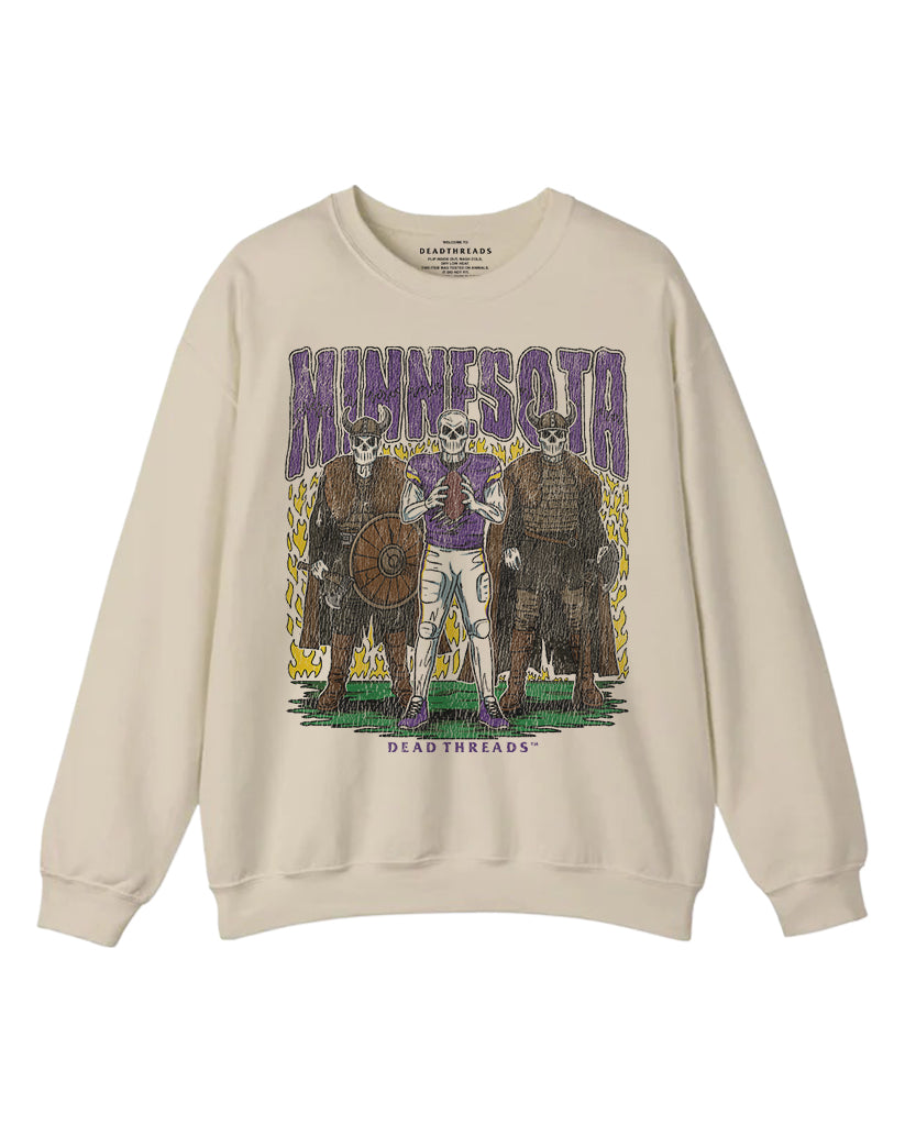 MINNESOTA FOOTBALL v3 CREWNECK SWEATSHIRT