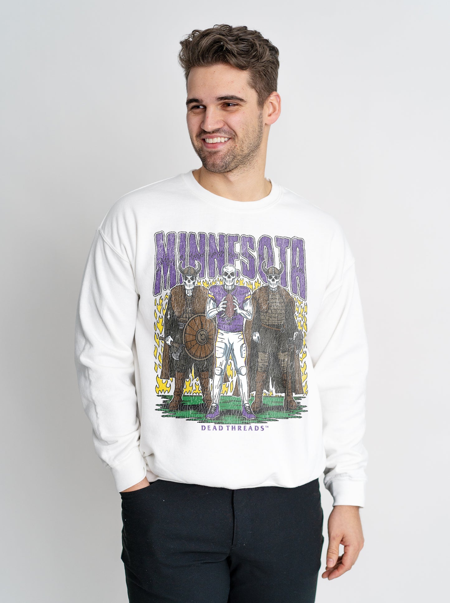 MINNESOTA FOOTBALL v3 CREWNECK SWEATSHIRT